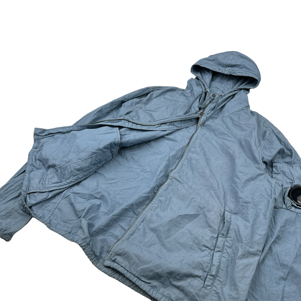 CP Company Light Blue Windbreaker Jacket - Large
