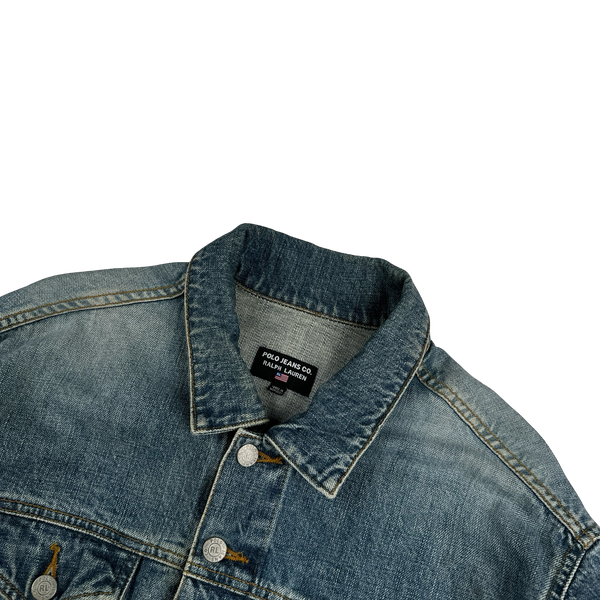 Ralph Lauren Polo Jeans Heavyweight Denim Jacket - Large