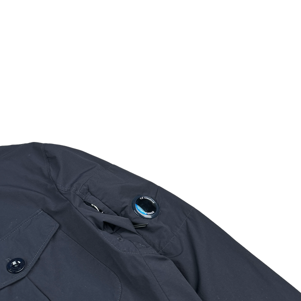 CP Company x Armani Lens Viewer DyShell Buttoned Stretch Jacket - XL