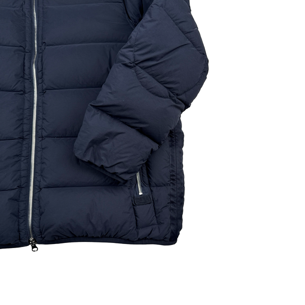 Stone Island 2023 Navy Seamless Tunnel Nylon Down TC Jacket - XL