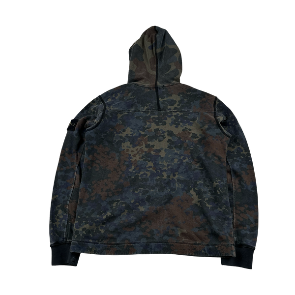 Stone Island 2013 Digital Camo Zipped Hoodie - Medium