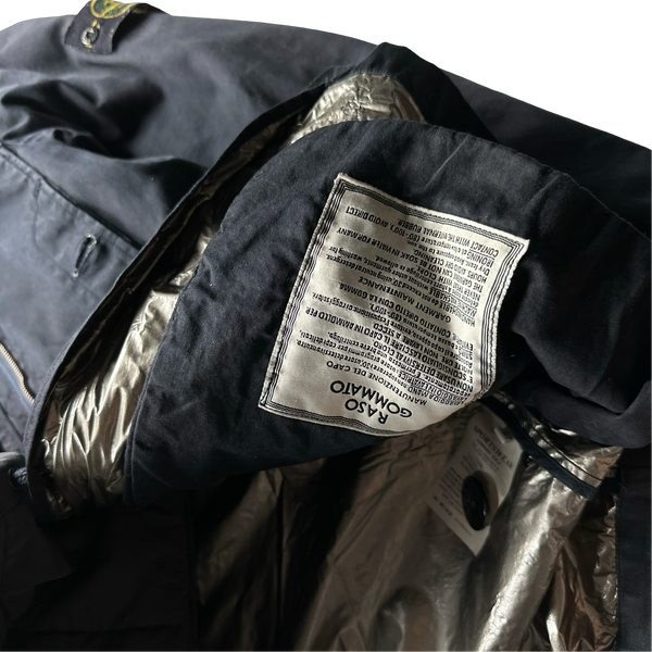 Stone Island 2002 Navy Raso Spaceman Dutch Rope Jacket - Large