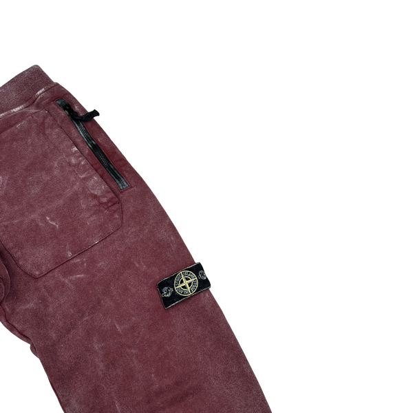 Stone Island 2020 Purple Junior Frost Cargo Joggers - Age 14