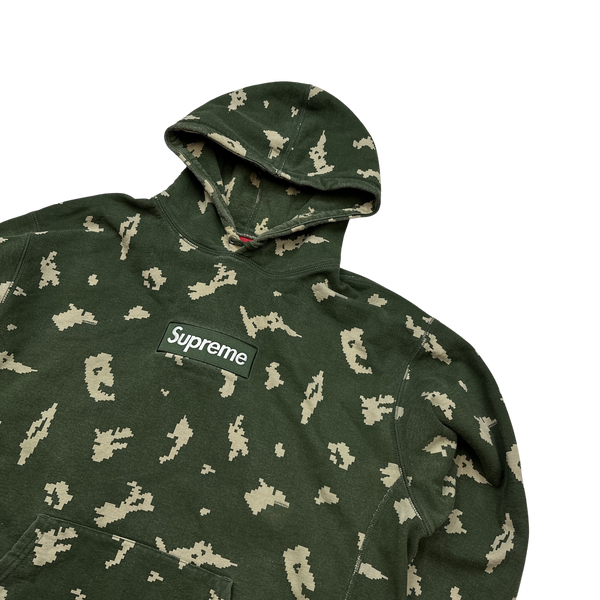 Supreme Camo Box Logo Hoodie - XL