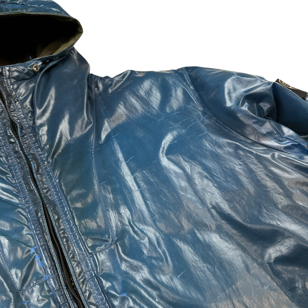 Stone Island 2009 Blue Colour Change Ice Jacket - XL