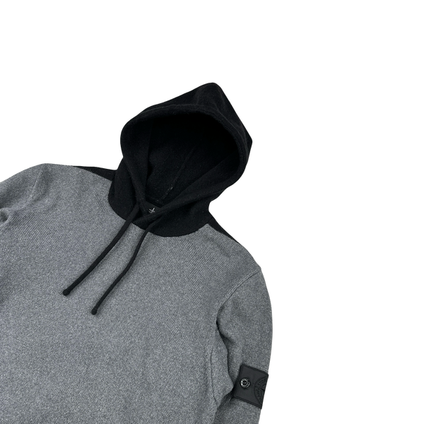 Stone Island 2019 Shadow Project Wool Blend Hoodie Knit Jumper - Small