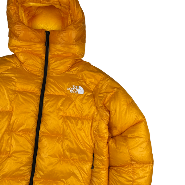 North Face Yellow Summit Series 800 Pro Cloud Down Puffer Jacket - Medium