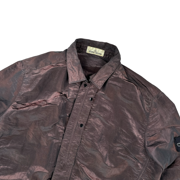 Stone Island 2016 Dark Red Weft Overshirt - XL
