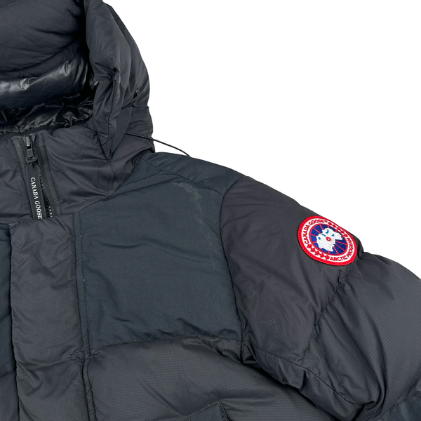 Canada Goose Black Armstrong Down Hooded Parka Jacket - Medium