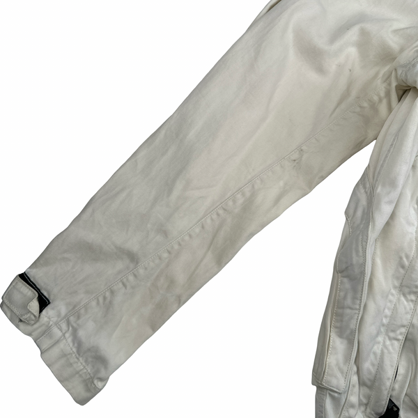 Stone Island 1998 Vintage Cotton Multi Pocket Green Edge Jacket - XL