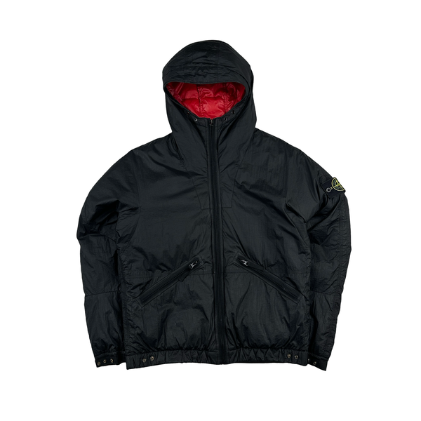 Stone Island 2009 Black Down Filled Padded Jacket - Large