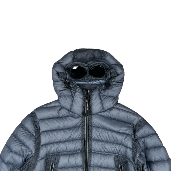 CP Company Indigo Blue DD Shell Goggle Jacket - Large