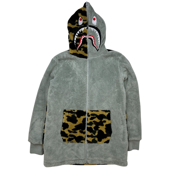 Bape clearance fleece jacket
