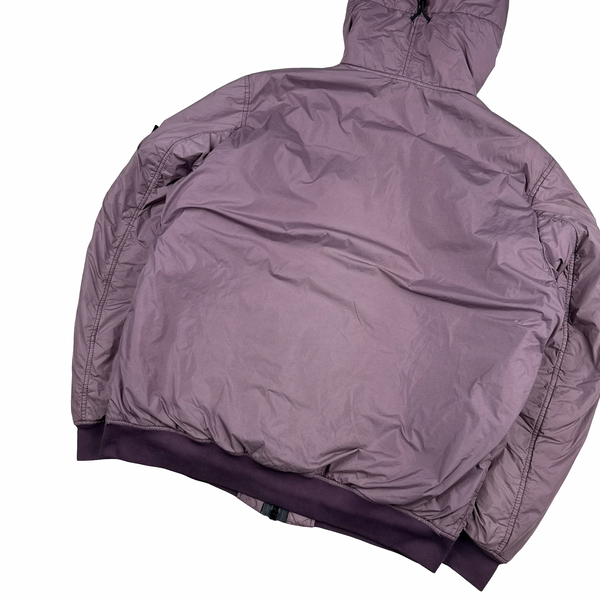 Stone Island 2020 Lavender Garment Dyed Primaloft TC Jacket - XL