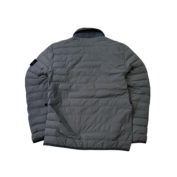 Stone Island 2019 Grey Loom Down Puffer Jacket - Small – Mat's Island