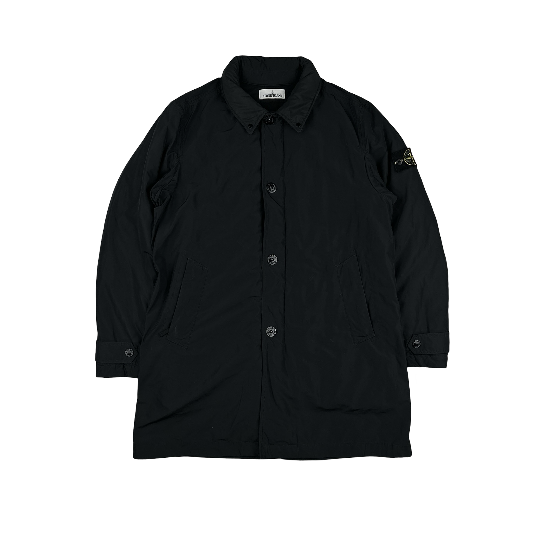 Stone Island 2017 Black Micro Reps Primaloft Padded Jacket - XL 