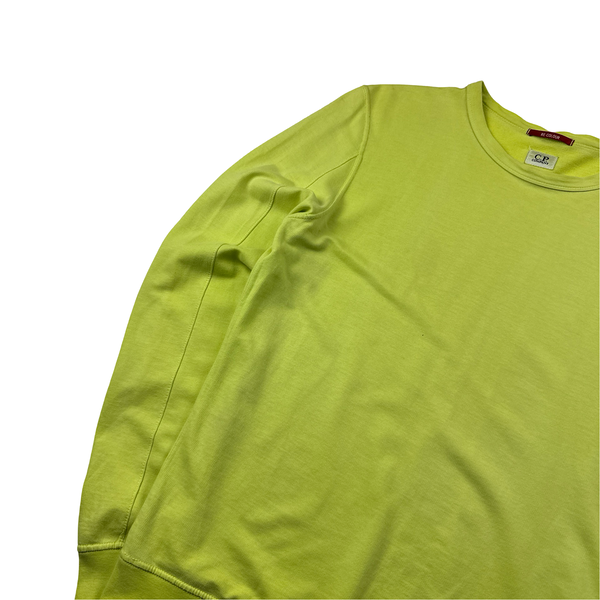 CP Company Yellow Lens Viewer ReColour Crewneck - Medium
