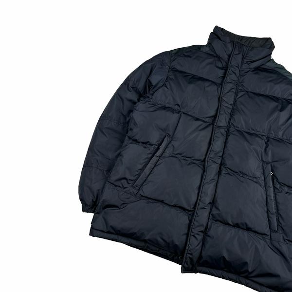 Prada Navy Nylon Padded Puffer Jacket - Large