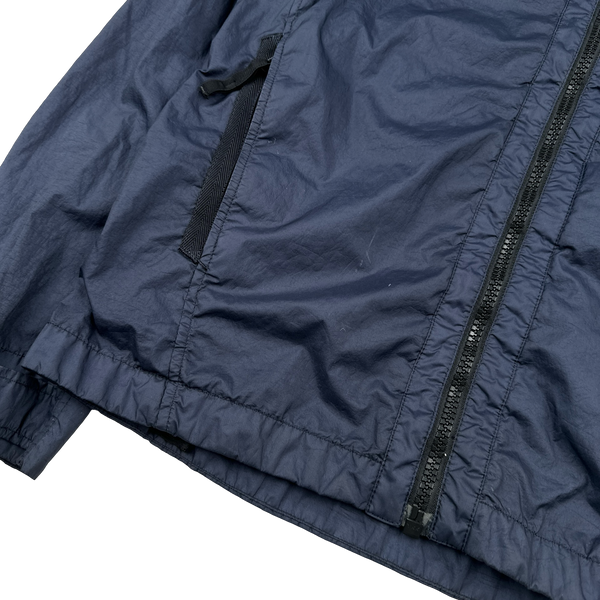 Stone Island 2017 Navy Membrana 3L TC Rain Jacket - Medium