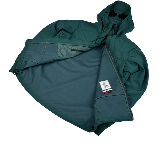 CP Company Jade Soft Shell Goggle Jacket - Medium