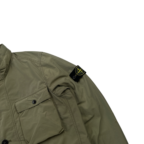 Stone Island 2017 Garment Dyed Micro Reps Field Jacket - Large