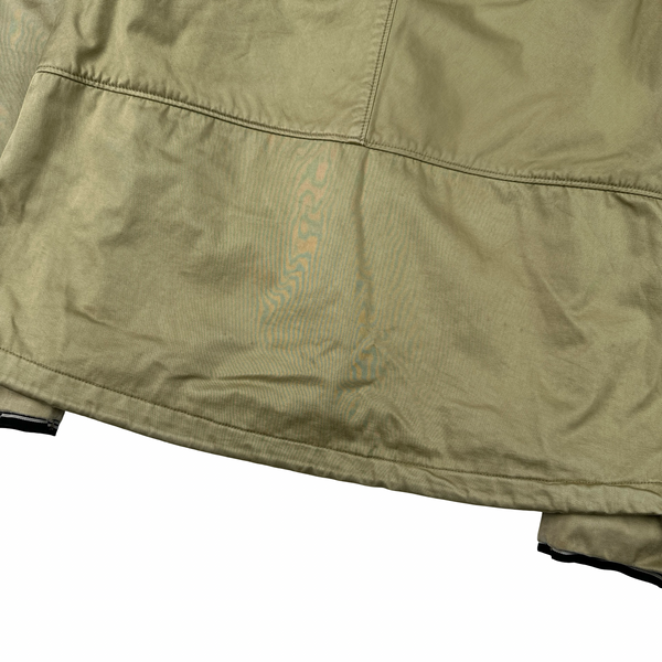 Stone Island 2004 Beige Raso Floccato Riot Mask Sniper Jacket - Medium