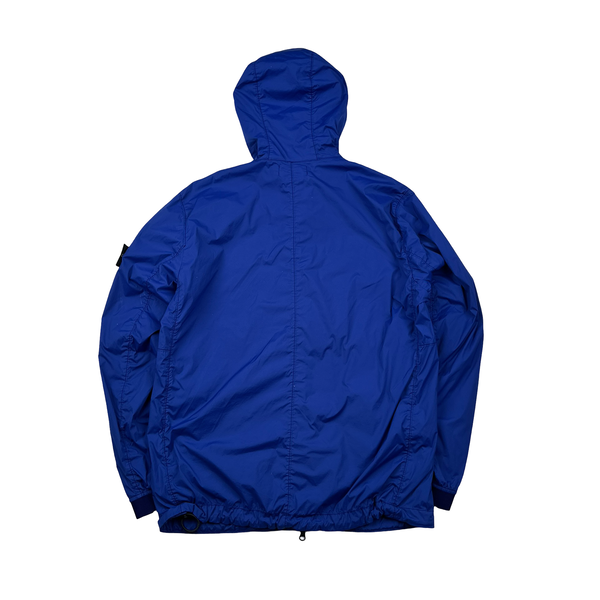 Stone Island 2022 Blue Nylon Skin Touch TC Jacket - Large