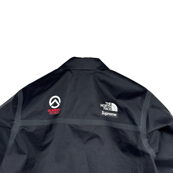 Supreme X North Face Black Spellout Summit Series Waterproof Jacket - Small