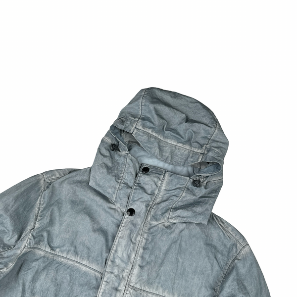 CP Company MTTN Baby Blue Nylon Lens Viewer Jacket - Large – Mat's