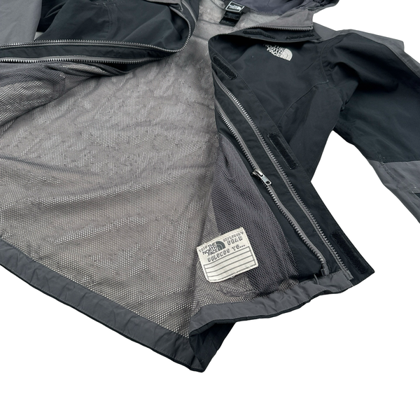 North Face Black/Grey Hyvent Jacket - XS