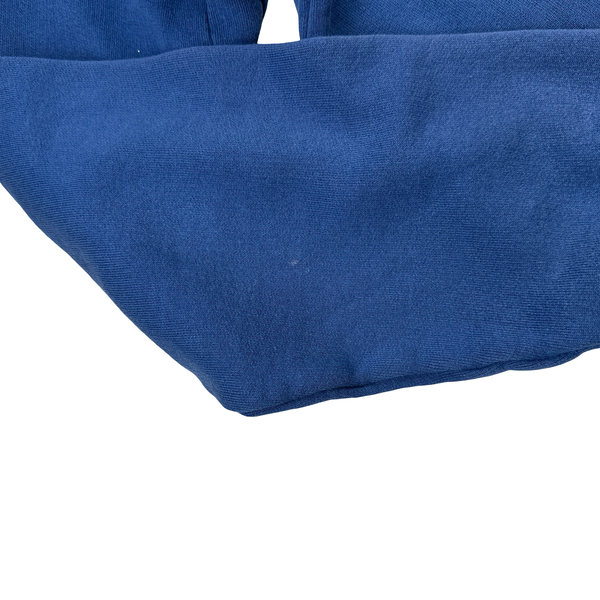 Stone Island 90’s Blue Spellout Cotton Crewneck Jumper - Medium