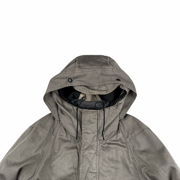 Stone Island 2009 Raso Gommato Down Filled Dutch Rope Lined Jacket - Small
