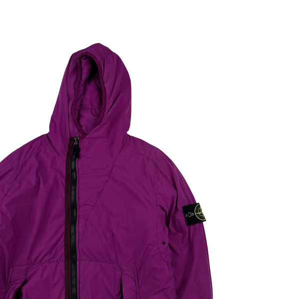 Stone Island 2019 Purple Comfort Tech Composite Jacket - Small