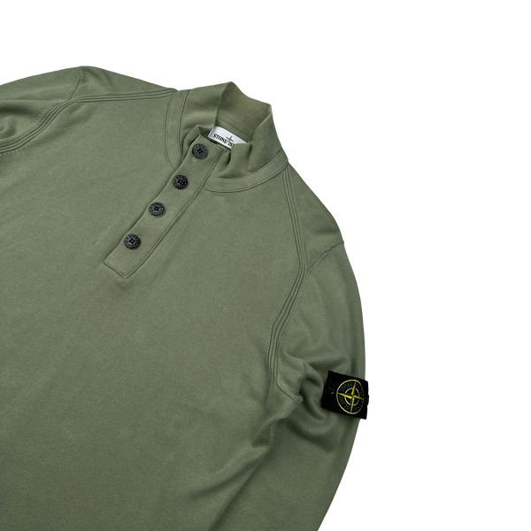 Stone Island 2019 Sage Green Pullover Knit - XXL