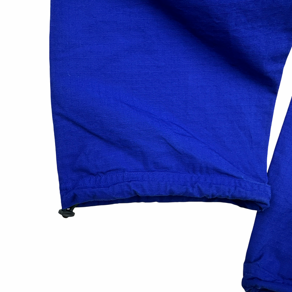 Stone Island 2023 Blue Ripstop LO Cotton Cargos - 33" & 38"