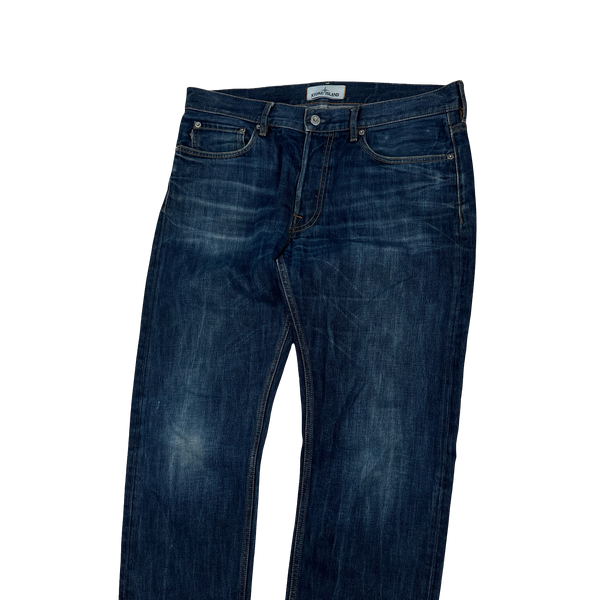 Stone Island 2014 Dark Wash Denim Jeans - 36"