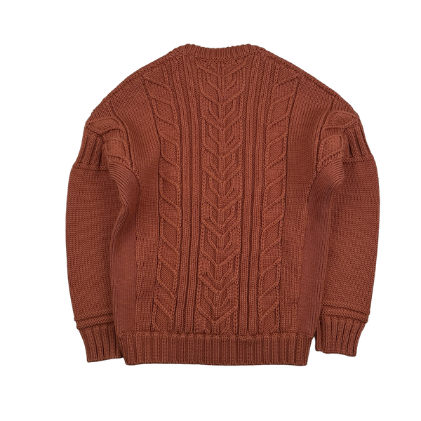 Stone Island 2020 Brick Thick Winter Embossed Knit - Medium