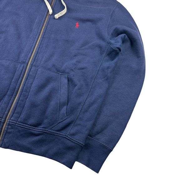 Ralph Lauren Navy Zipped Hoodie Tracksuit Set