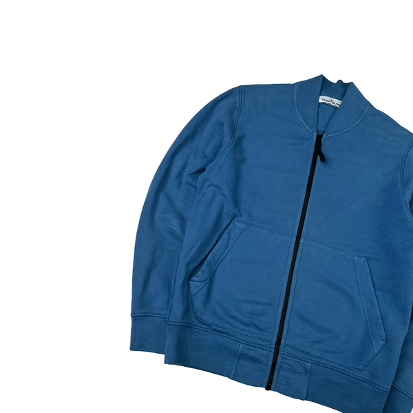 Stone Island 2020 Blue Cotton Crewneck Sweatshirt - Small
