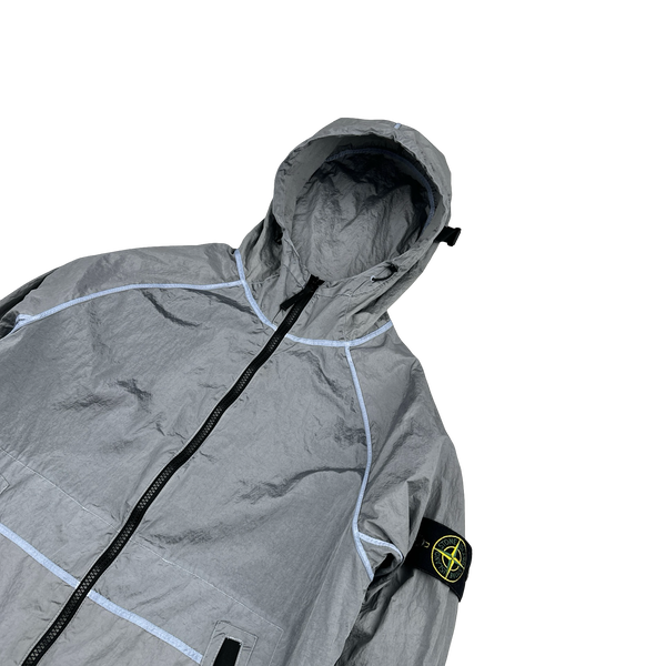 Stone Island 2024 Nylon Metal Watro-TC Regenerated Nylon Econyl Jacket - Small