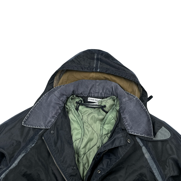 Stone Island Vintage 2001 Monofilament Mesh Dutch Rope Jacket - Large