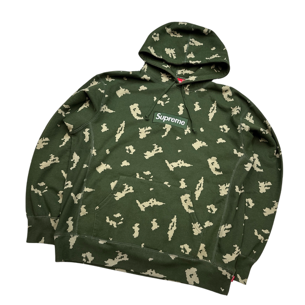 Supreme Camo Box Logo Hoodie - XL