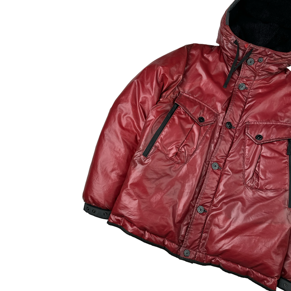 Stone Island AW/2013 Red Down Filled Ice Jacket - Medium