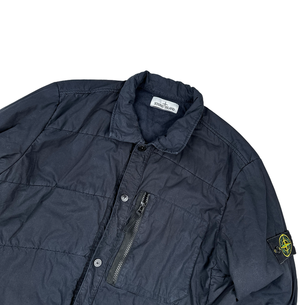 Stone Island 2016 Navy Quilted Cotton Jacket - Large