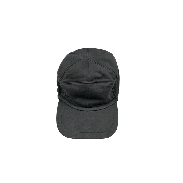 Stone Island Vintage Grey Cotton Spellout Cap - Large