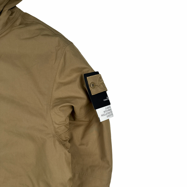 Stone Island 2023 Brown O Ventile Primaloft Ghost Piece Jacket - Large
