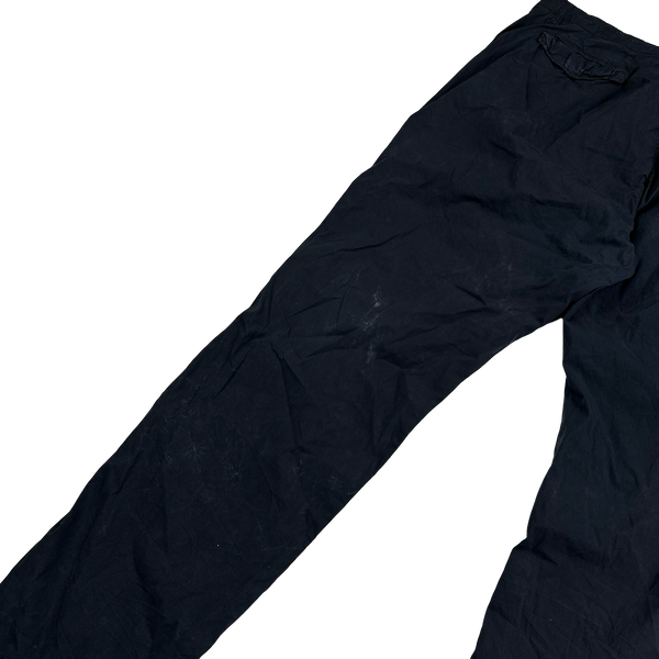 CP Company Navy Cotton Spellout Patch Trousers - 40"