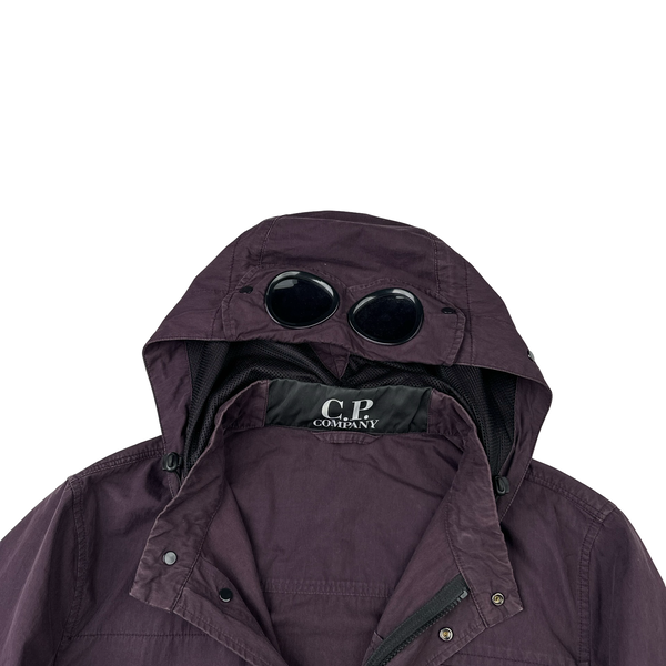 CP Company 50 Fili Purple Goggle Jacket - XL