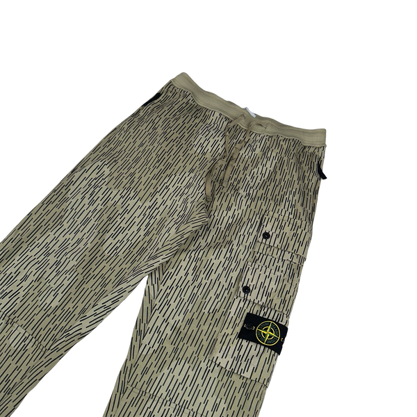 Stone Island 2021 Rain Camo Reflective Cargo Joggers - 32"