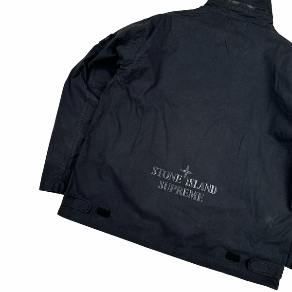Supreme X Stone Island Cotton Cordura Spellout Jacket - Large